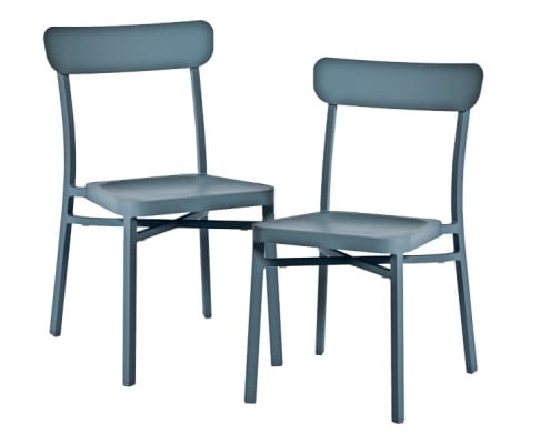 Boardwalk Smoke Blue Chairs