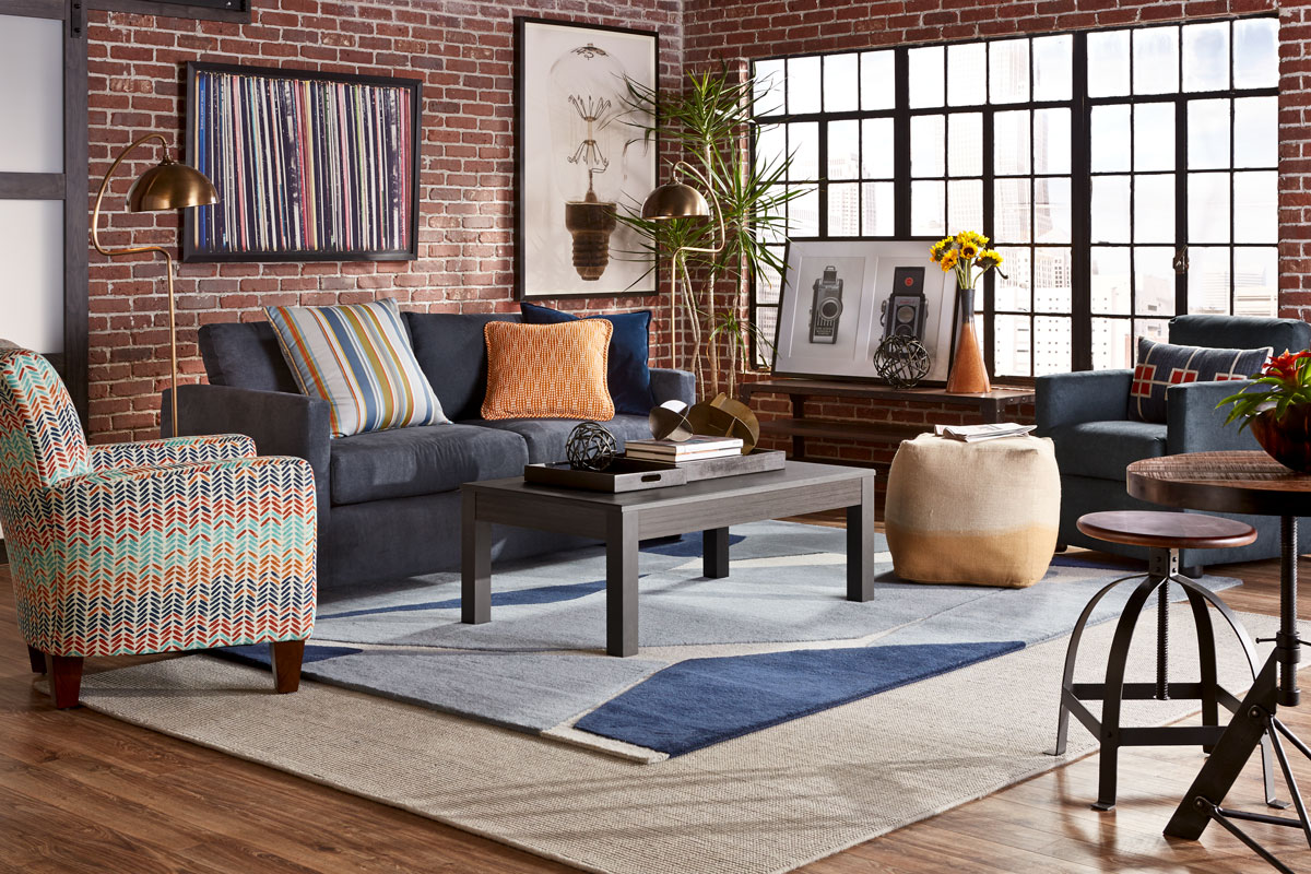 Levi Sofa with Dorian Table